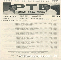 Plano de Governo: Edson Navarro, Angelo Teixeira