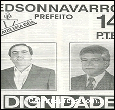 Plano de Governo: Edson Navarro, Fernando Martins